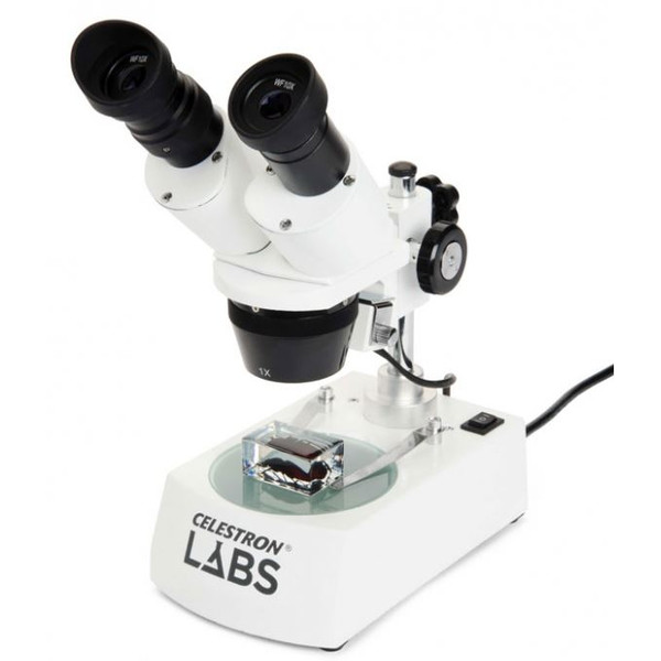 Celestron Microscopio estereo LABS S10-60, 10x/20x/30x/60x, LED