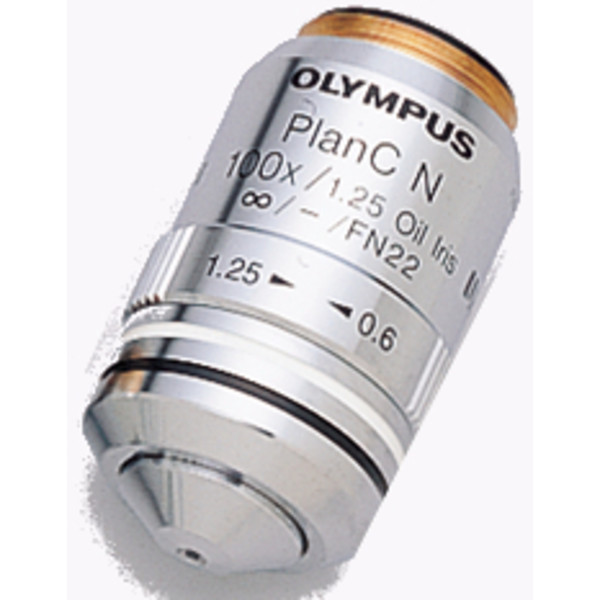 Evident Olympus Objetivo plano acromático PLCN 100xOl/0,6-1,25