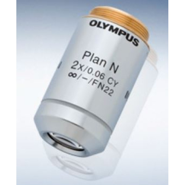 Evident Olympus Objetivo PLN 2XCY/0.06 Plan Achromat para citologías con filtro ND