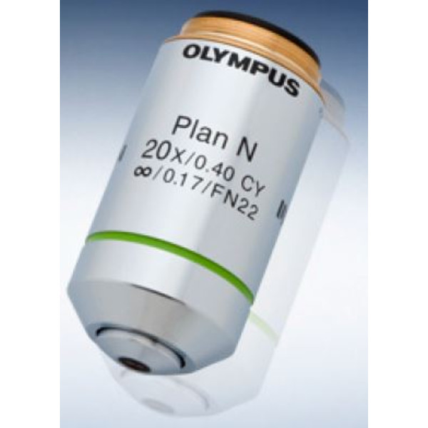 Evident Olympus Objetivo PLN20XCY/0.4 PLN para citologías con filtro ND