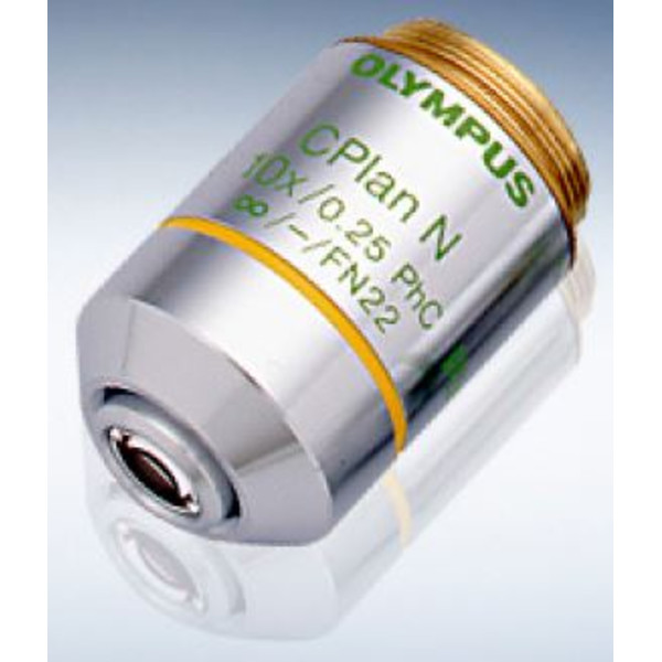 Evident Olympus Objetivo de fase plano acromático CACHN10XPHP/0,25 precentrado