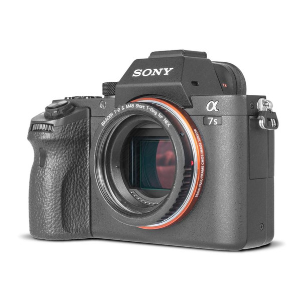 Baader Anillo T para bayoneta Sony E/NEX con D52/M48 y rosca T2