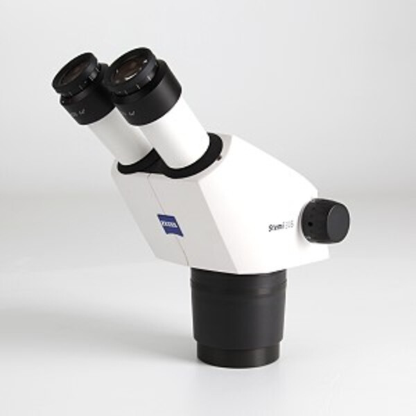 ZEISS Cabazal estereo microsopio Stemi 305; bino; clickstop; Greenough; w.d.110mm; 10x/23; Zoom 5:1; 0,8x-4,0x; LED