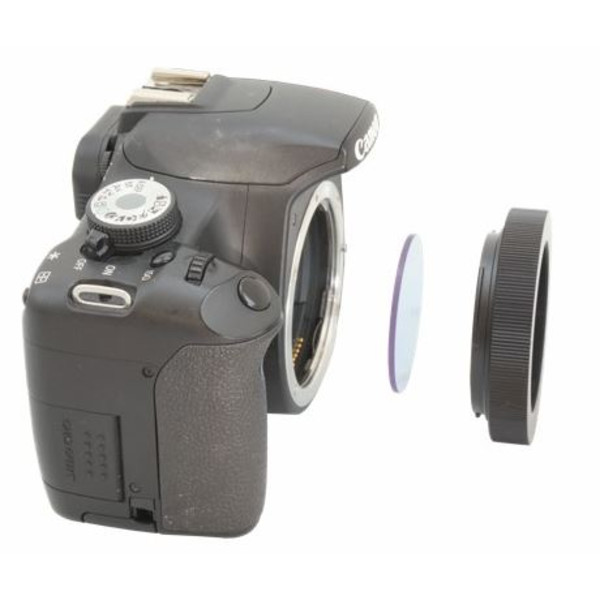 PrimaLuceLab Adaptador para cámaras Anillo T2 Canon EOS con portafiltros 2".