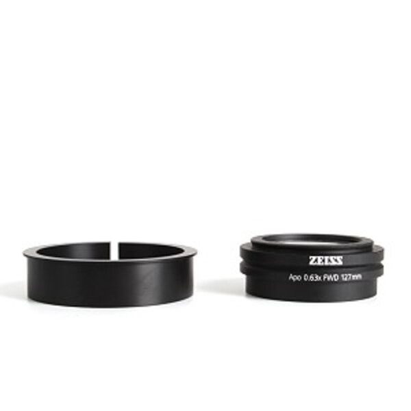 ZEISS objetivo Sistema óptico auxiliar 5 Apo 0,63x FWD 127 mm