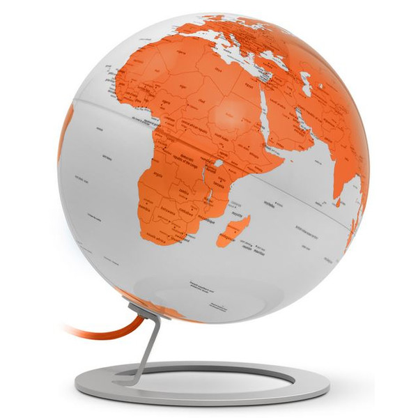 Räthgloben Globo terráqueo iGlobe Light Orange 25cm