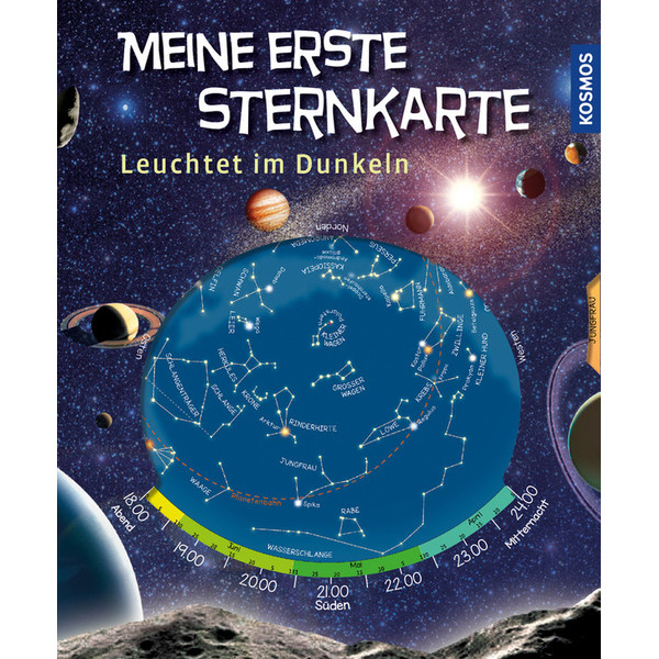 Kosmos Verlag Mapa estelar Meine erste Sternkarte