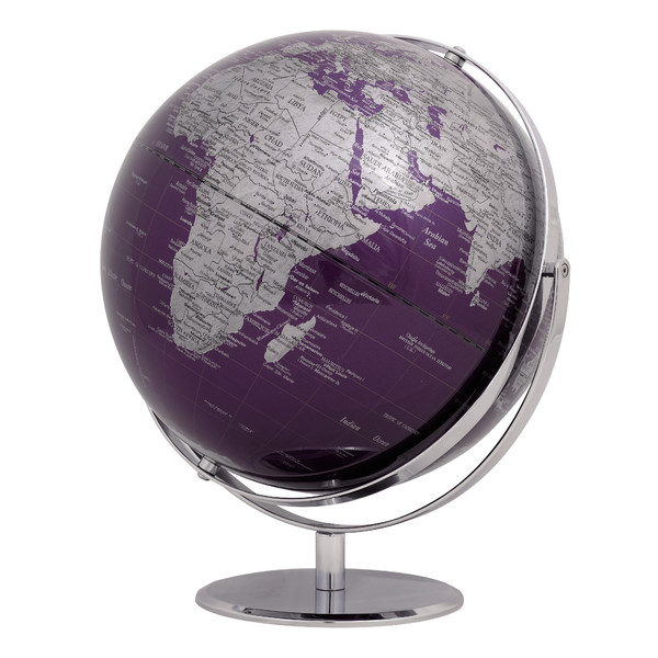 TROIKA Globo terráqueo Juri Purple 30cm