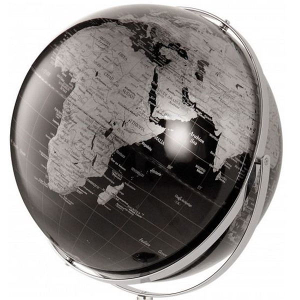 TROIKA Globo terráqueo de pie Apollo 17 Black 43cm