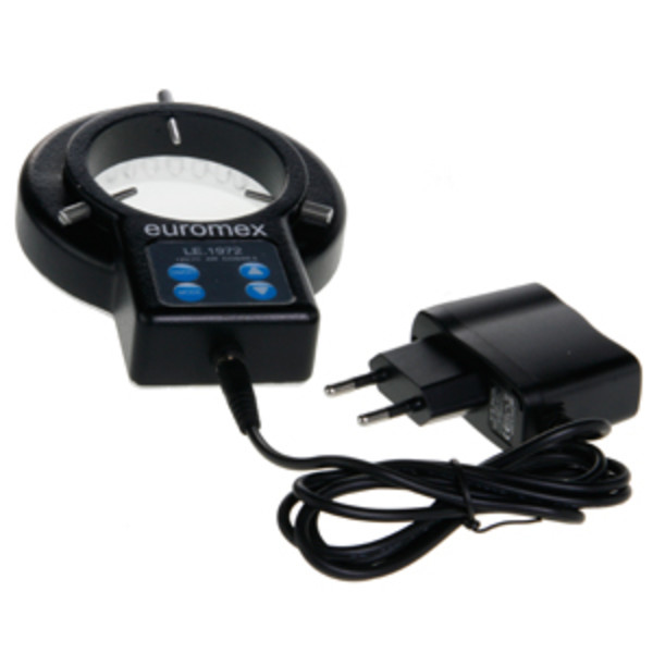 Euromex Iluminador anular LE.1974, 72 LEDs, 4 segmentos