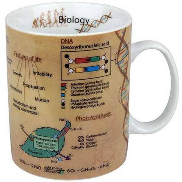 Könitz Taza Mugs of Knowledge Biology