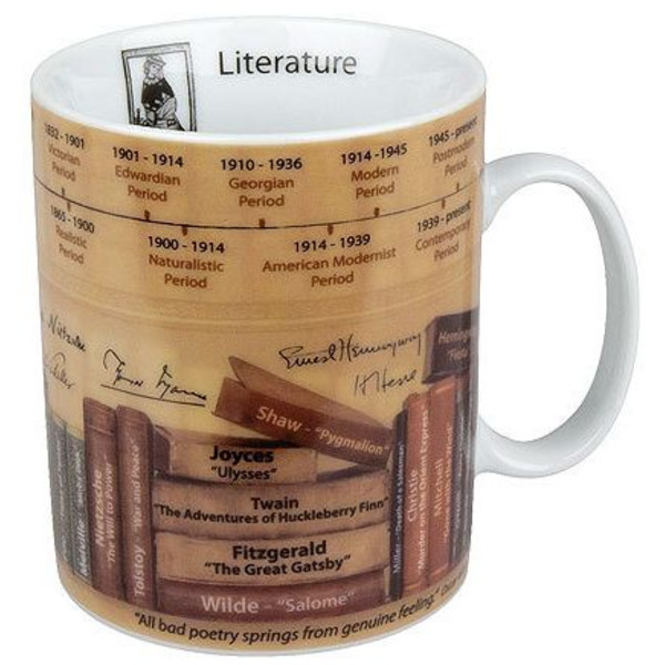 Könitz Taza Mugs of Knowledge Literature