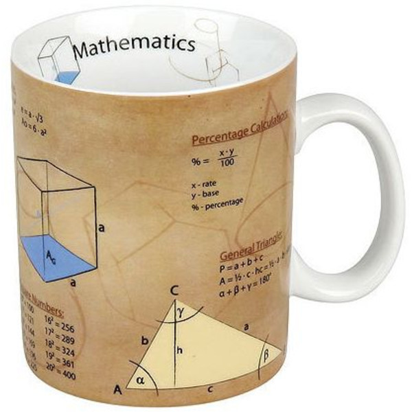 Könitz Taza Mugs of Knowledge Mathematics