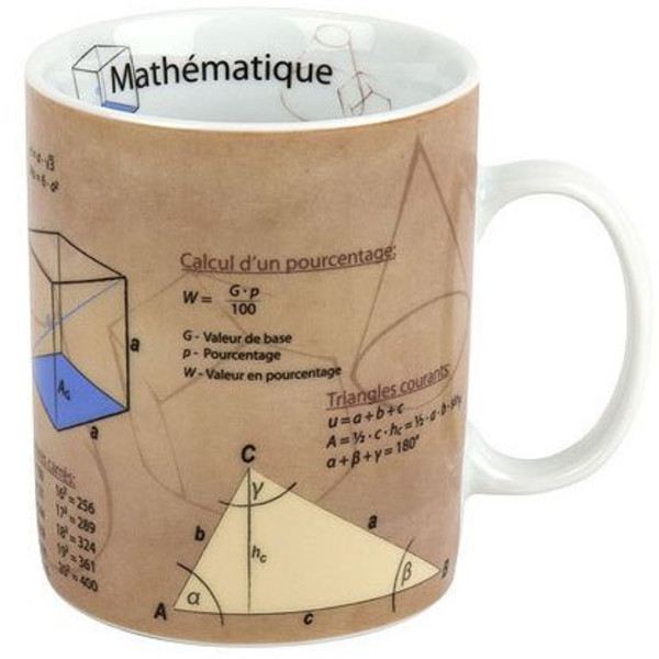Könitz Taza Tasses Sciences Mathèmatique