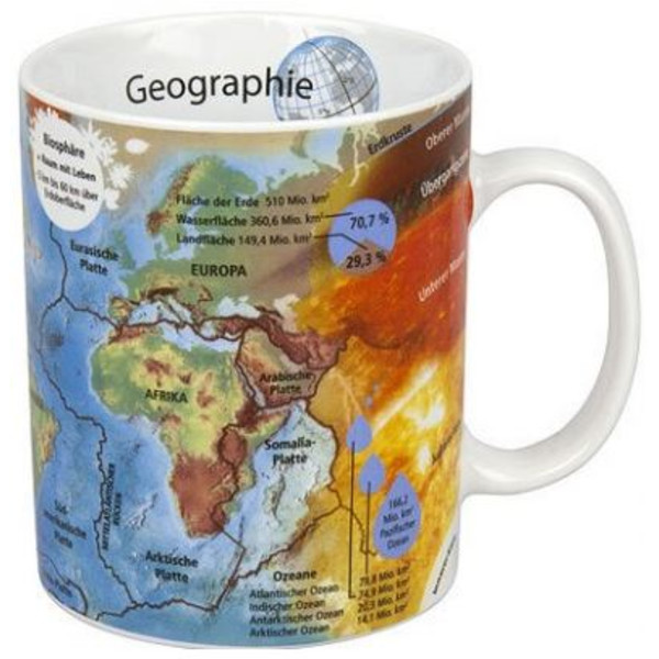 Könitz Taza Wissensbecher Geografie