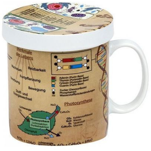 Könitz Taza Wissensbecher für Teetrinker Biologie