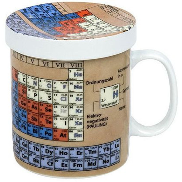 Könitz Taza Wissensbecher für Teetrinker Chemie