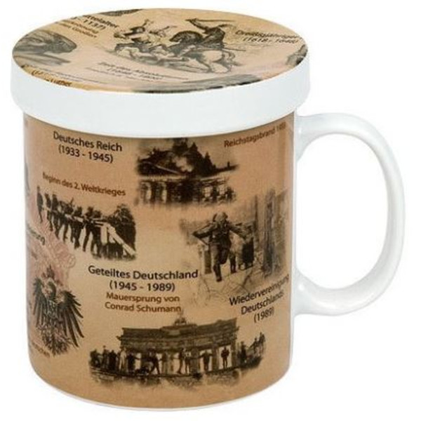 Könitz Taza Wissensbecher für Teetrinker Deutsche Geschichte