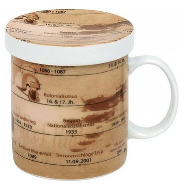 Könitz Taza Wissensbecher für Teetrinker Geschichte