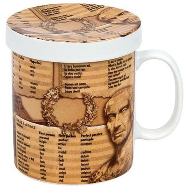 Könitz Taza Mugs of Knowledge for Tea Drinkers Latin