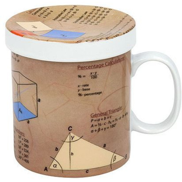 Könitz Taza Mugs of Knowledge for Tea Drinkers Math