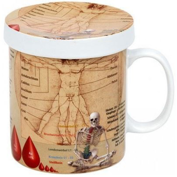 Könitz Taza Wissensbecher für Teetrinker Medizin