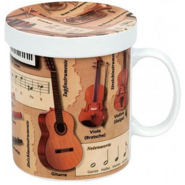 Könitz Taza Wissensbecher für Teetrinker Musik