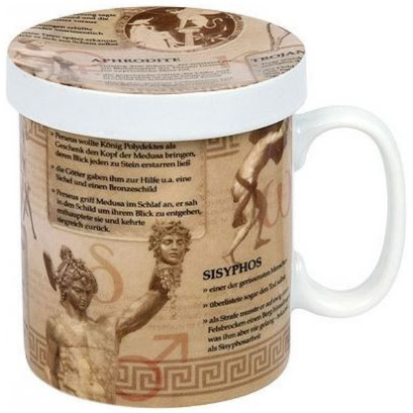 Könitz Taza Wissensbecher für Teetrinker Mythologie