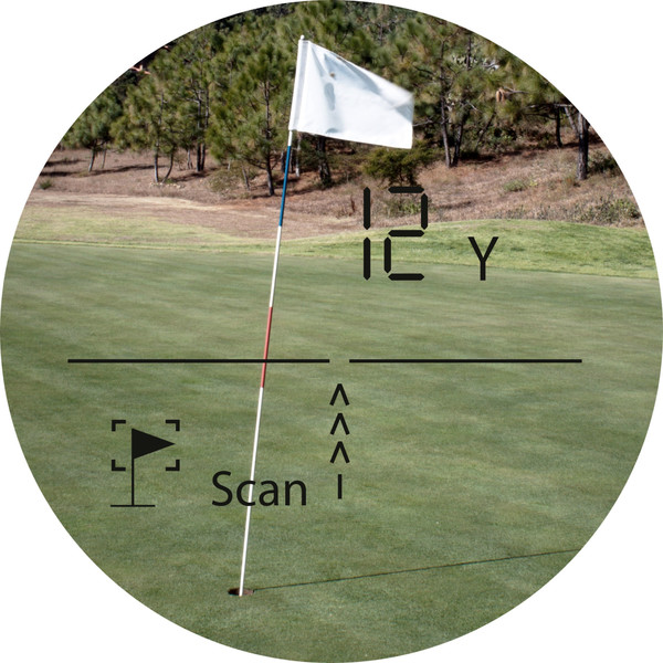 Bresser Telémetro para golf 6x25