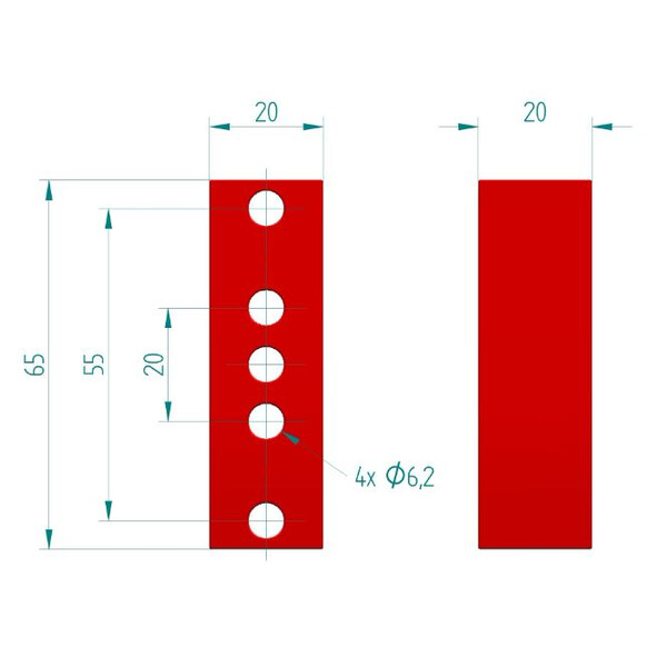 PrimaLuceLab Separador PLUS de 20mm