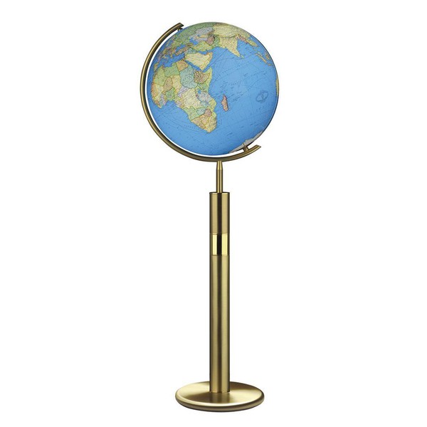 Columbus Globo terráqueo de pie Duo Latón 40cm (Inglés)