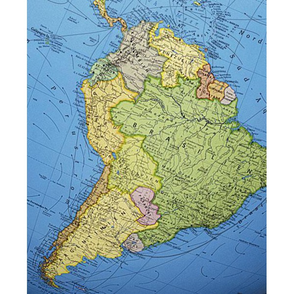 Columbus Globo terráqueo de pie Duo Latón 40cm (Inglés)