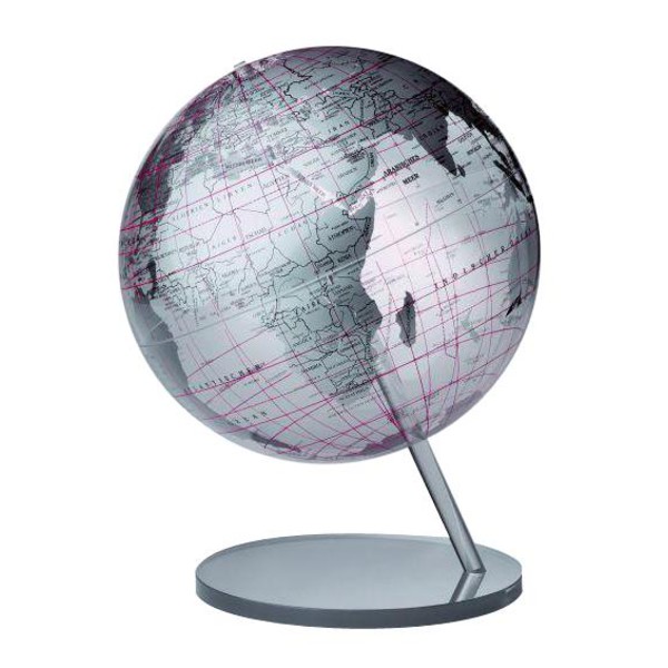 Columbus Globo terráqueo plateado New Style 743008
