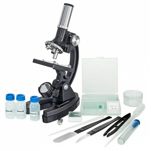 National Geographic Microscopio Bresser 300x-1200x