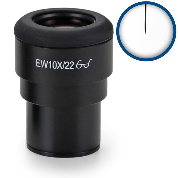 Euromex Ocular de medición IS.6210-P, WF 10x/22, pointer, Ø 30 mm (iScope)
