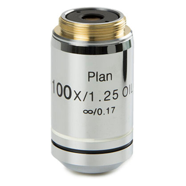 Euromex objetivo IS.7900-T, 100/1,25 PLPOLi oil immers., plan, infinity, strain-free (iScope)