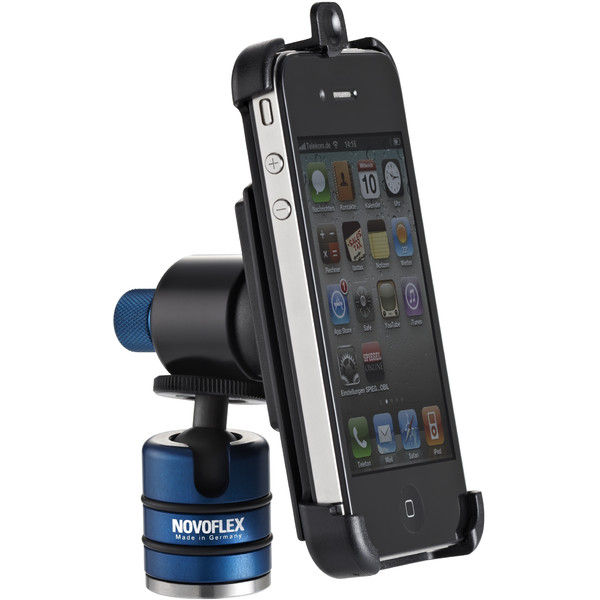 Novoflex Abrazadera de soporte PHONE-I4 para Apple iPhone 4/4S