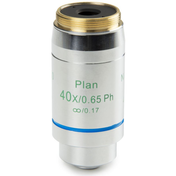 Objetivo Euromex DX.7740, 40x/0,65 PLPHi, plano, fase, infinito, S (Delphi-X)