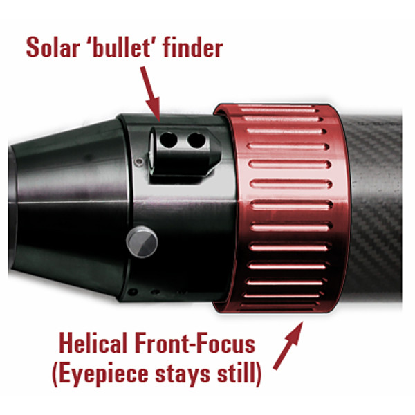 DayStar ST 60/930 SolarScout, carbono, H-Alpha, protuberancias,OTA