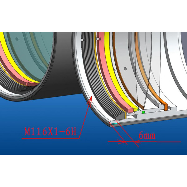 APM Binoculares 100 mm 45° Semi-Apo 1,25"