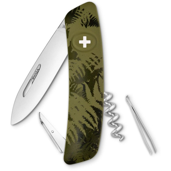 SWIZA Cuchillos Navaja suiza C01 SILVA Camo, khaki camuflaje