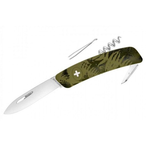 SWIZA Cuchillos Navaja suiza C01 SILVA Camo, khaki camuflaje