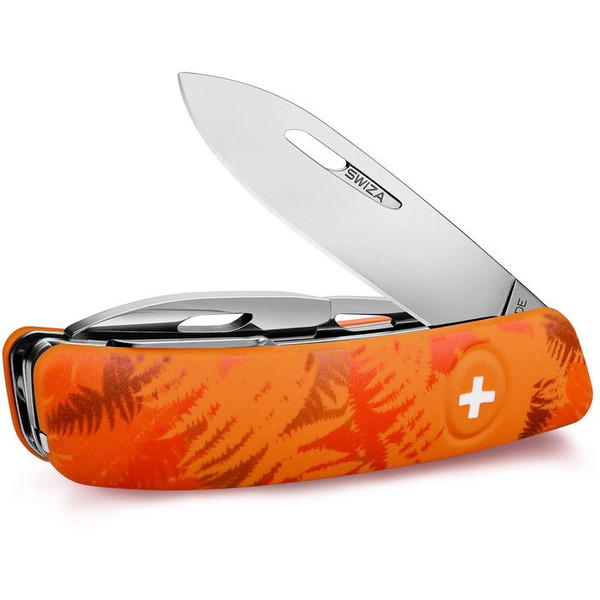 SWIZA Cuchillos Navaja suiza C03 FILIX Camo Farn, naranja