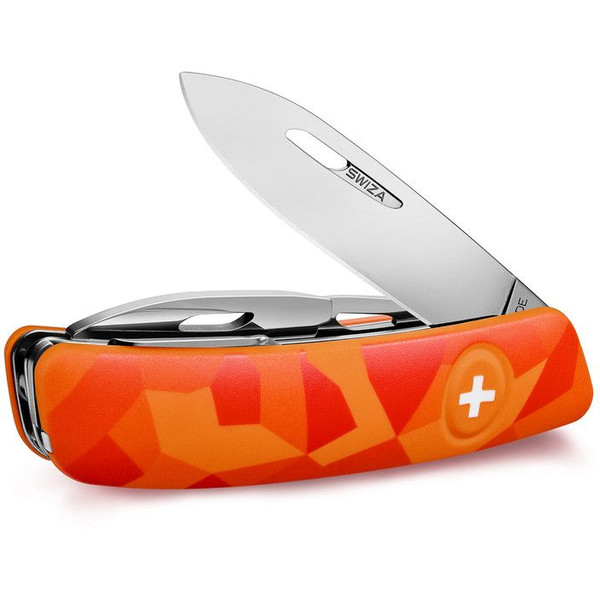 SWIZA Cuchillos Navaja suiza C03 LUECO Camo Urban, naranja