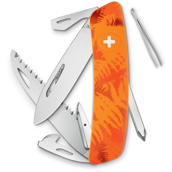 SWIZA Cuchillos Navaja suiza C06 FILIX Camo, naranja camuflaje