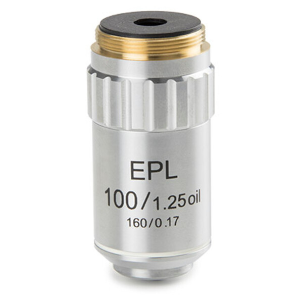 Euromex objetivo BS.7100, E-plan EPL S100x/1.25 oil immersion, w.d. 0.19 mm (bScope)