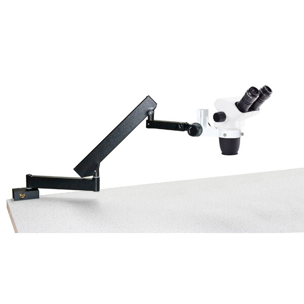 Euromex NZ.1702-A, NexiusZoom EVO, 6,5x a 55x, soporte articulado, sin iluminación, binocular