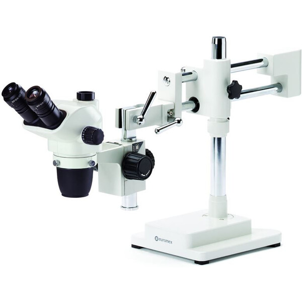 Euromex NZ.1703-B, NexiusZoom EVO, 6,5x a 55x, soporte de brazo doble, iluminación w.o., trino