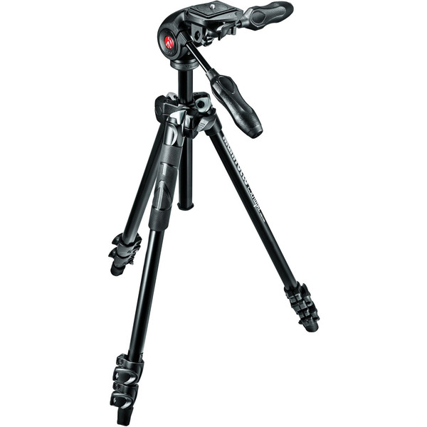 Manfrotto MK290LTA3-3W con cabezal de trípode tridimensional