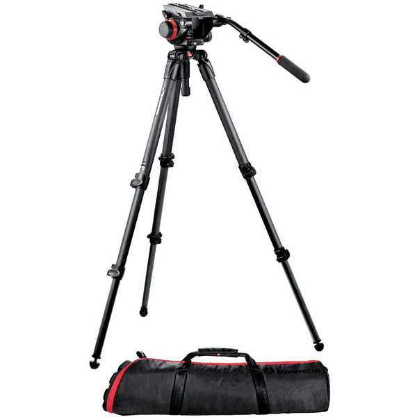 Manfrotto 504HD,535K con cabezal para cámara de vídeo y nivelador